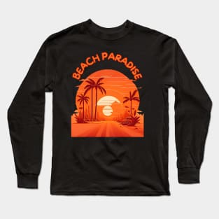 Beach Paradise: Long Sleeve T-Shirt